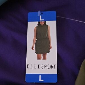 Elle Olive Green Midi Dress